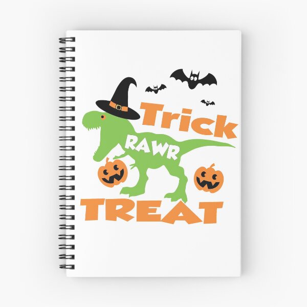 Item preview, Copy of Trick Rawr Treat Halloween Dinosaur T Rex mom boys designed and sold by MousaObaid.