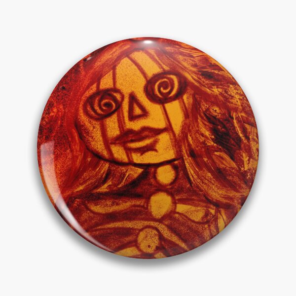 Item preview, Hypno-Pumpkin Girl Moon designed and sold by ZOS HOUSE.