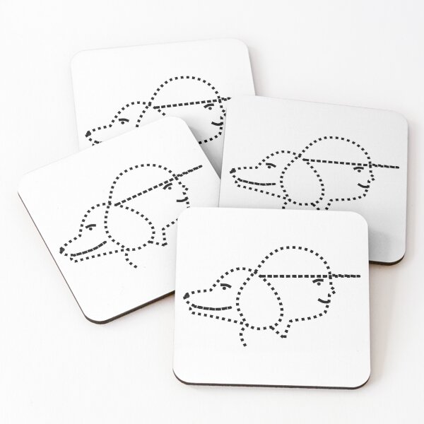 Item preview, Dog with owner Man's best friend minimalistic line art face perforated designed and sold by Deegital18.