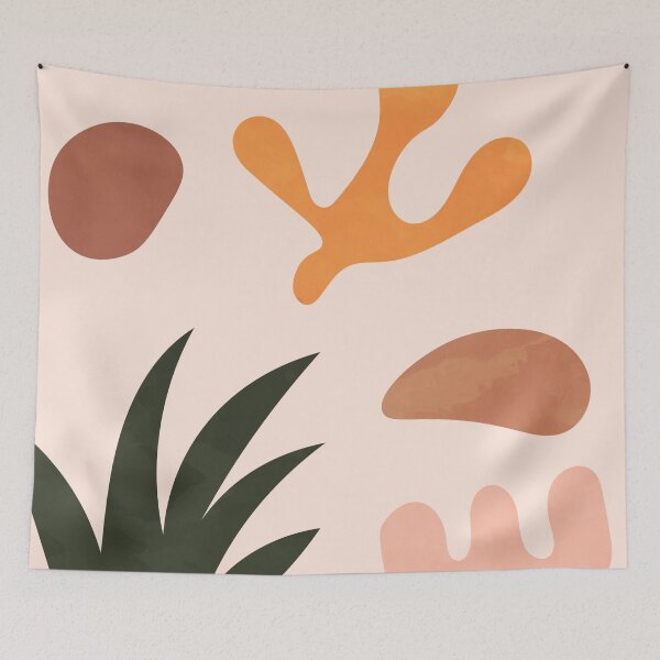 Item preview, Abstract Botanical Form designed and sold by technicolorable_art.