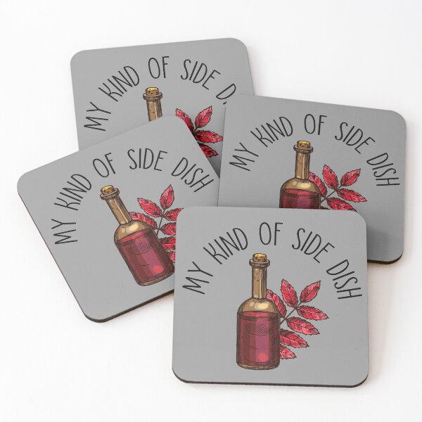 Item preview, My kind of side dish: Wine. designed and sold by SoloTravelerSt.