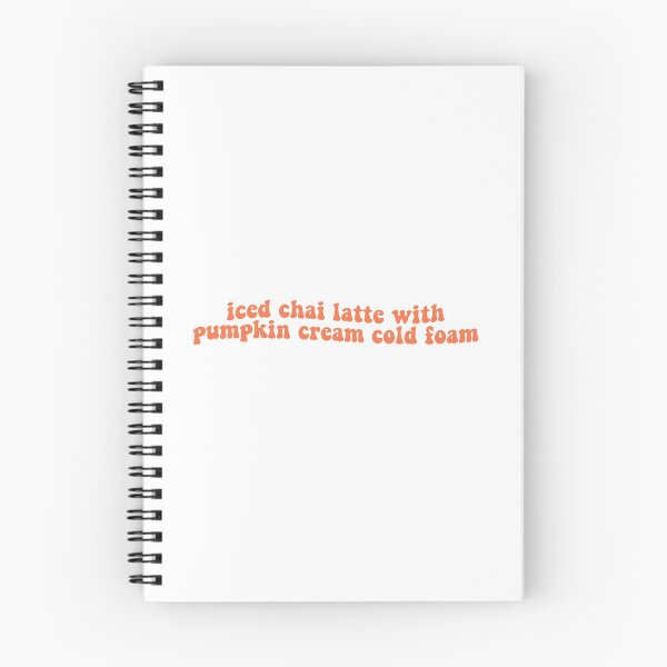 Item preview, Iced Chai Latte with Pumpkin Cream Cold Foam designed and sold by Libby :).