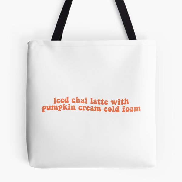 Item preview, Iced Chai Latte with Pumpkin Cream Cold Foam designed and sold by Libby :).