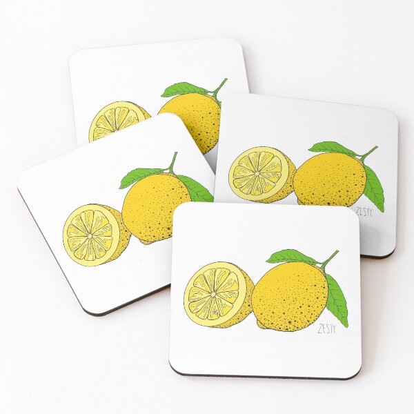 Item preview, Zesty Lemons Illustration designed and sold by laurenrdesign.