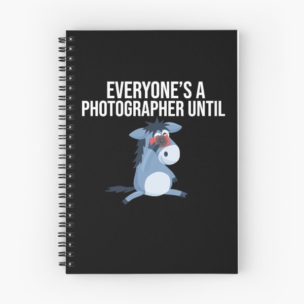 Item preview, Everyone is a Photographer Until, Funny Photography, Donkey Humor, Donkey Lover, Girl Who Loves Donkeys designed and sold by Shozon.
