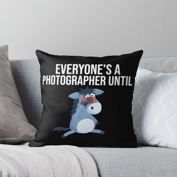 Item preview, Everyone is a Photographer Until, Funny Photography, Donkey Humor, Donkey Lover, Girl Who Loves Donkeys designed and sold by Shozon.