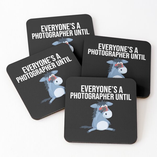 Item preview, Everyone is a Photographer Until, Funny Photography, Donkey Humor, Donkey Lover, Girl Who Loves Donkeys designed and sold by Shozon.