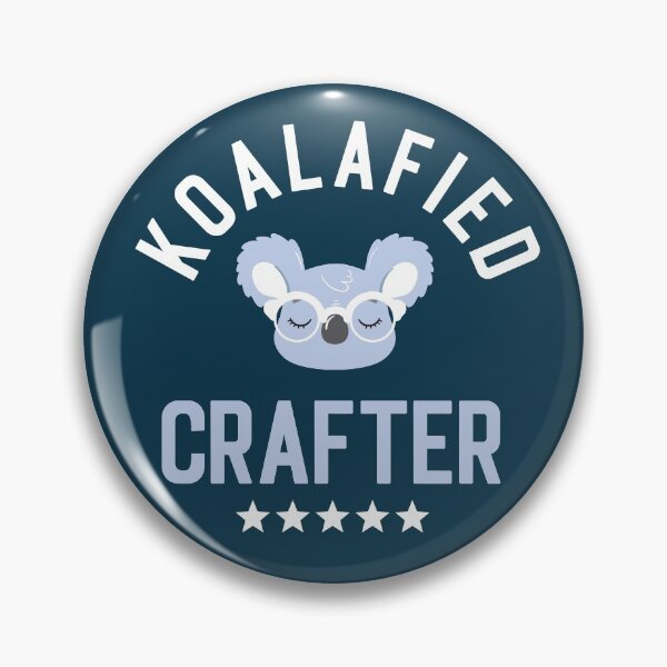 Item preview, Koalafied Crafter - Funny Gift Idea for Crafters designed and sold by betternotes.