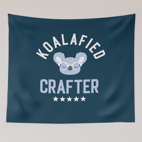 Item preview, Koalafied Crafter - Funny Gift Idea for Crafters designed and sold by betternotes.