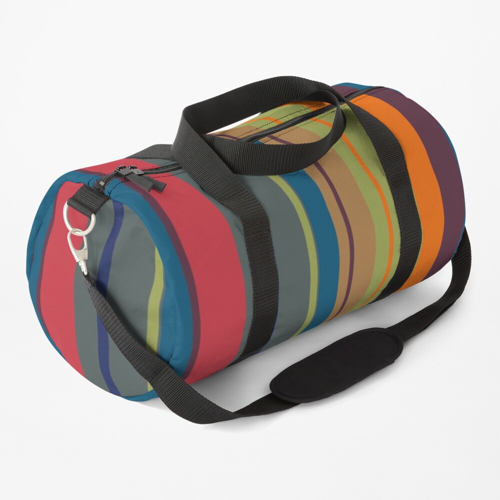 Playful lines Duffle Bag