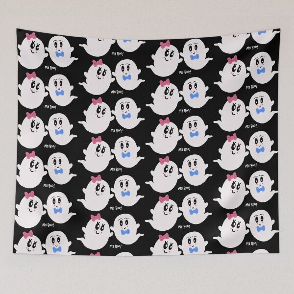 Item preview, my boo (pattern) designed and sold by myheadisaprison.