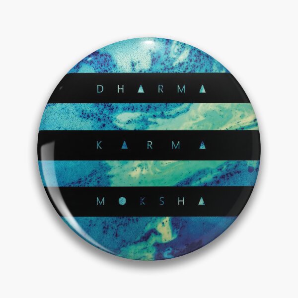 Item preview, Dharma, Karma & Moksha - Blue/Green designed and sold by Azura369.