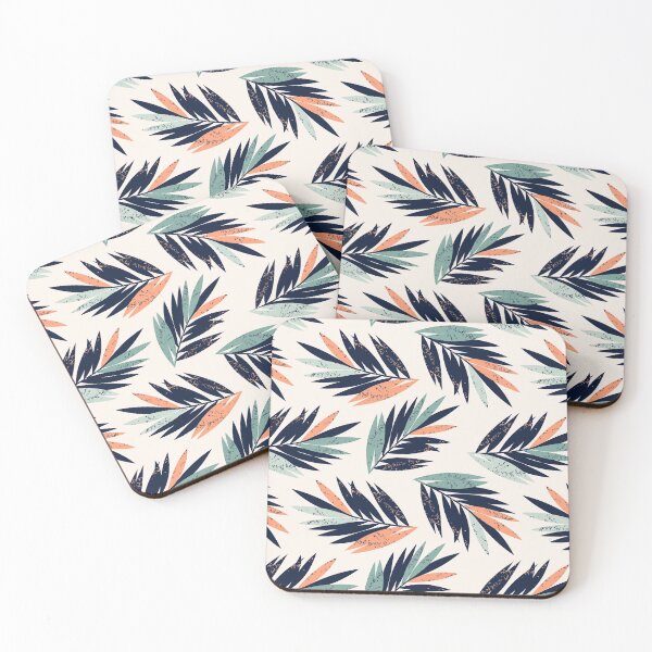 Item preview, Retro palm fronds designed and sold by CreativeNewDesigns.