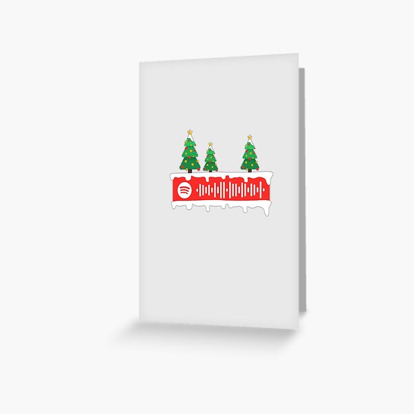 Christmas Playlist Greeting Card