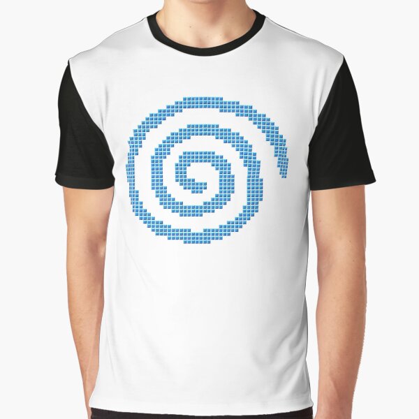 Vista previa del artículo con la obra «Cubos de píxeles de Dreamcast - Azul», diseñado y vendido por CCCDesign.