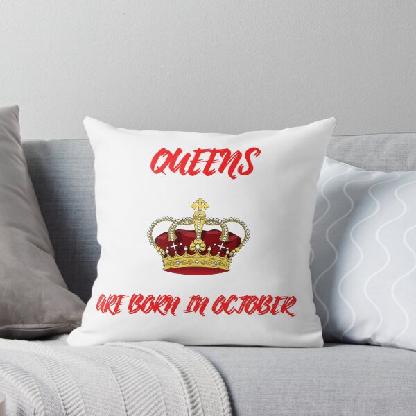 Item preview, Queens Are Born In October designed and sold by LuckyKermit.