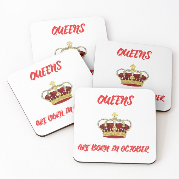 Item preview, Queens Are Born In October designed and sold by LuckyKermit.