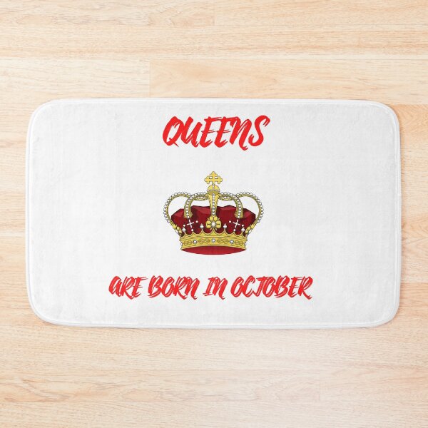 Item preview, Queens Are Born In October designed and sold by LuckyKermit.