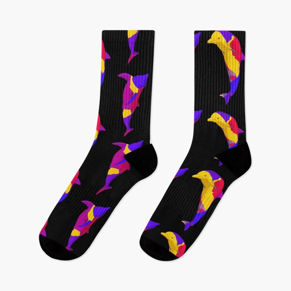 Item preview, Two jumping dolphins in colors designed and sold by MIRO3D.