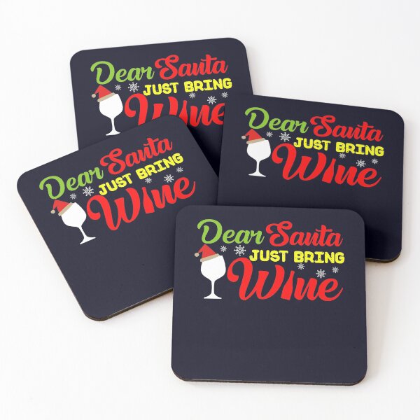 Item preview, Dear Santa Just bring Wine designed and sold by mmos.
