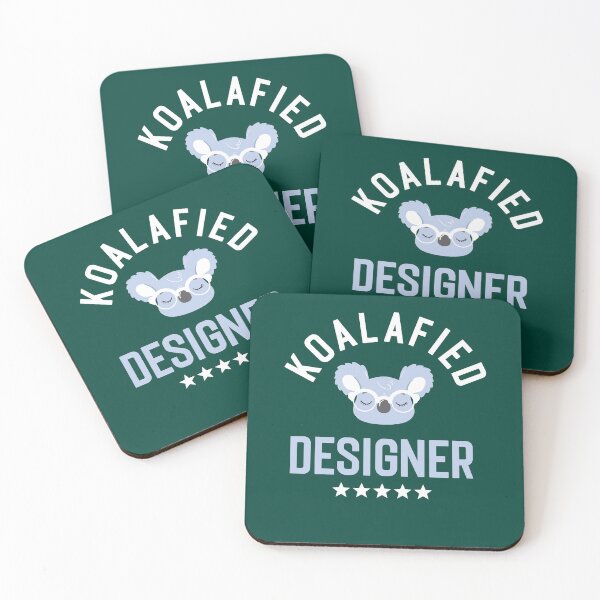 Item preview, Koalafied Designer - Funny Gift Idea for Designers designed and sold by betternotes.