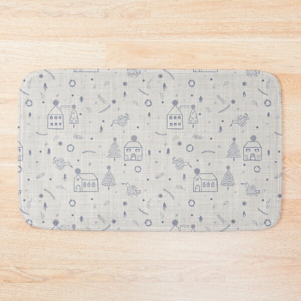 Item preview, Seamless french farm house linen printed winter holiday background.  designed and sold by Limolida.