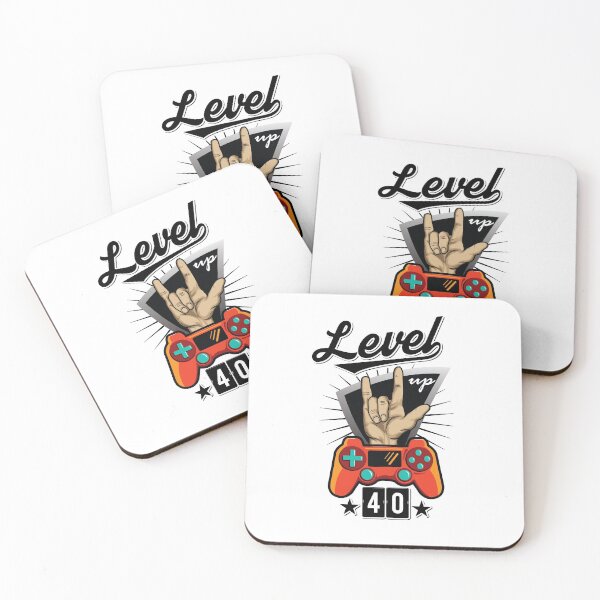 Item preview, Level up - 40th birthday designed and sold by Cutebutfunny.
