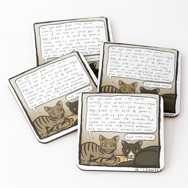 Item preview, Philosophical Cats designed and sold by LeahYeah.