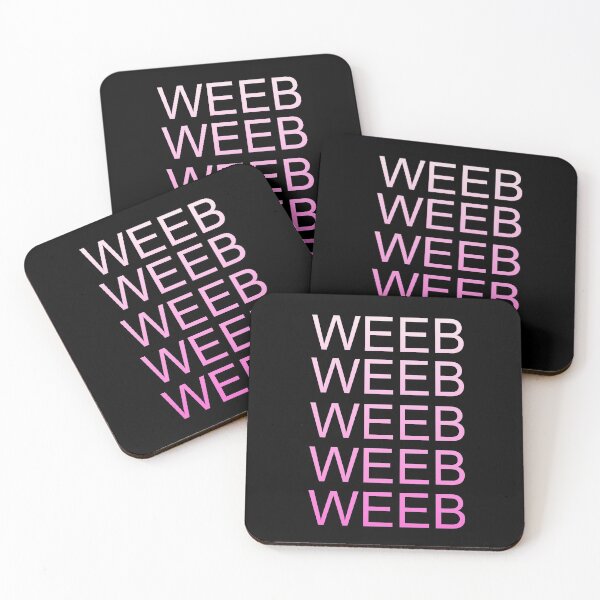 Item preview, Weeb Pink Text designed and sold by OhMyStarling.