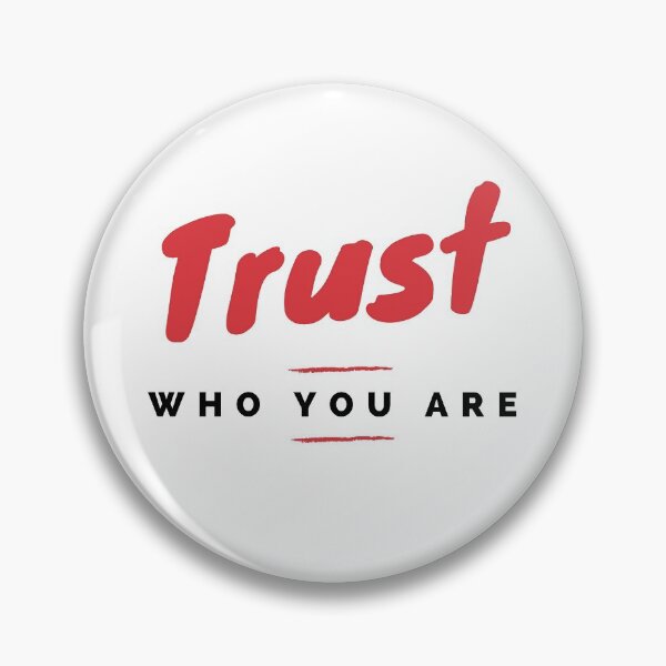 Item preview, Trust Who You Are - Inspirational Self-Love Message designed and sold by 4wordsmovement.