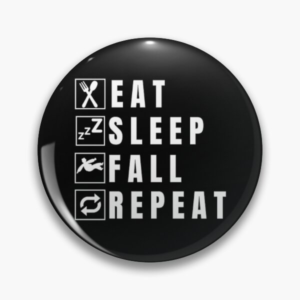 Item preview, Eat Sleep Fall Repeat  designed and sold by Jajulile.