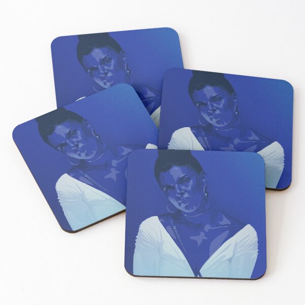 Item preview, Blue Julia Fox / Uncut Gems designed and sold by Drawptop.