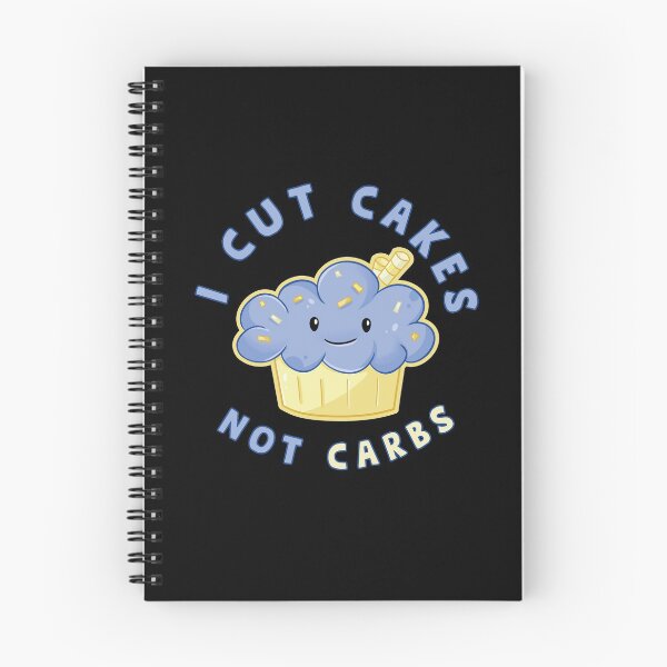Item preview, I cut Cake not carbs Cupcake Kawaii designed and sold by tinypurpleland.