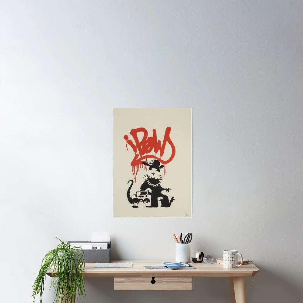 BANKSY Gangsta Rat - 2004
