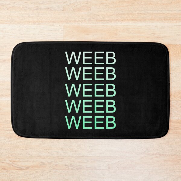 Item preview, Weeb Green Text designed and sold by OhMyStarling.