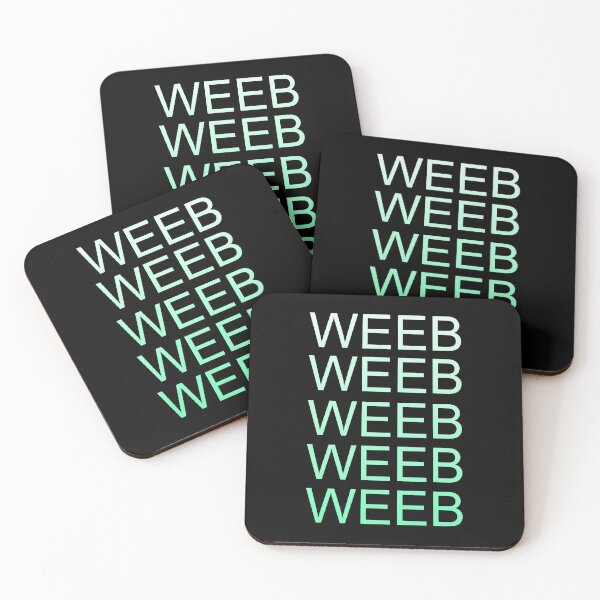 Item preview, Weeb Green Text designed and sold by OhMyStarling.