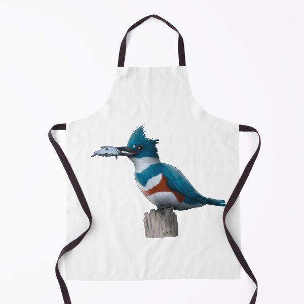 Item preview, Belted King Fisher With Fish designed and sold by troyanthonyart.