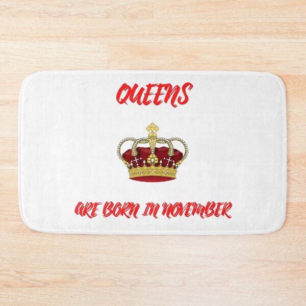 Item preview, Queens Are Born In November designed and sold by LuckyKermit.