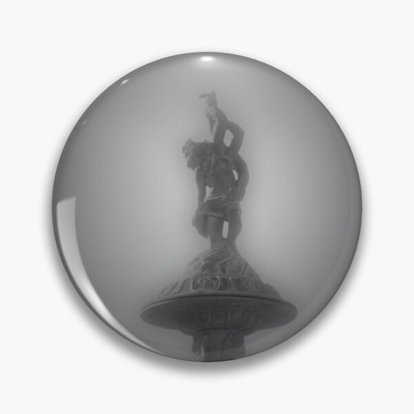 Item preview, Cherub Atop Mushroom (B&W) designed and sold by realdorypanda.