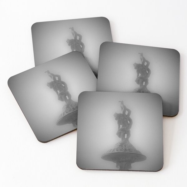 Item preview, Cherub Atop Mushroom (B&W) designed and sold by realdorypanda.