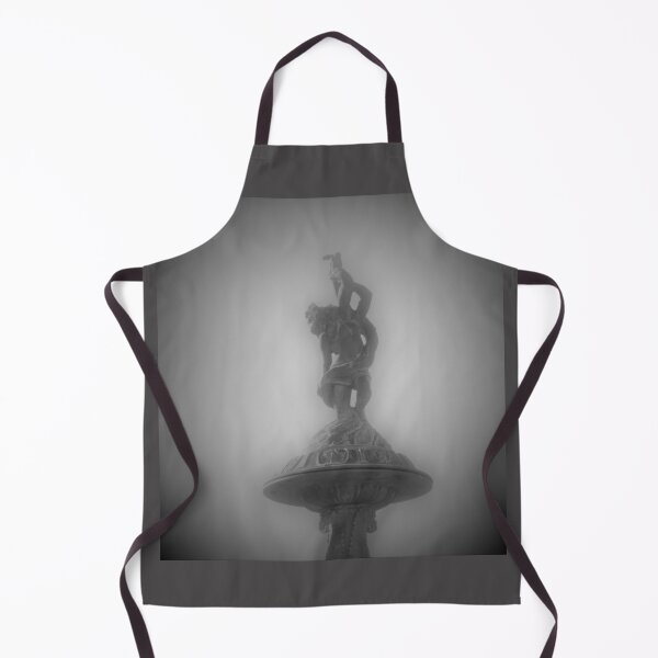 Item preview, Cherub Atop Mushroom (B&W) designed and sold by realdorypanda.