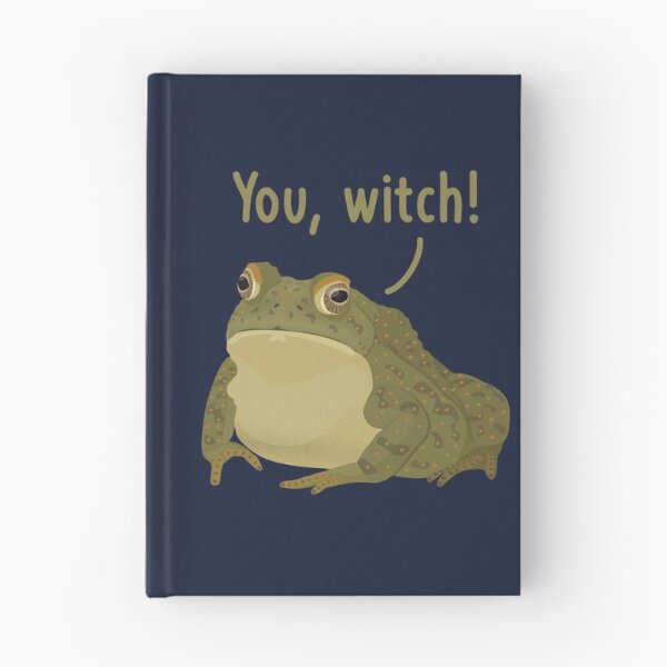 Item preview, You, witch! Halloween cursed frog toad designed and sold by Tefra.