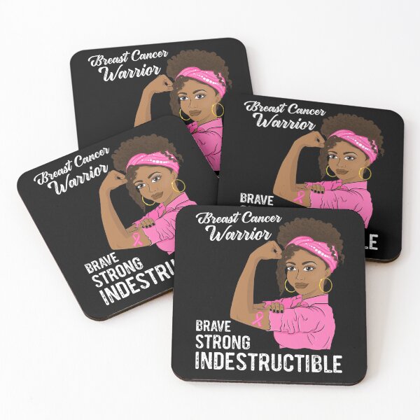 Item preview, Breast Cancer Warrior Indestructible Pink Survivor designed and sold by ZNOVANNA.