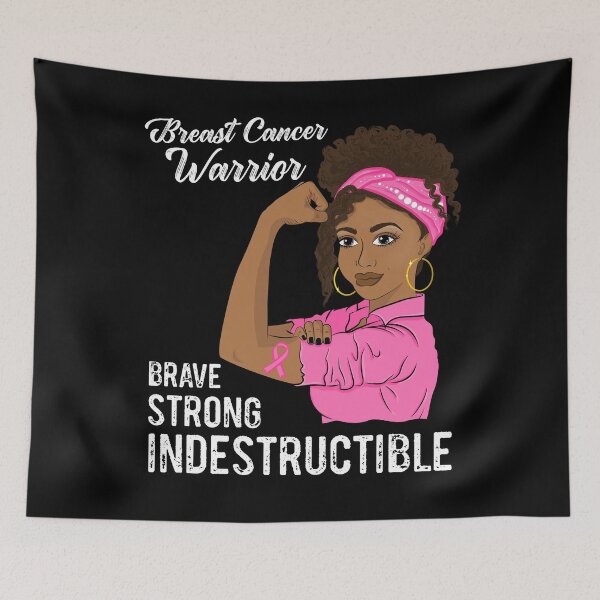 Item preview, Breast Cancer Warrior Indestructible Pink Survivor designed and sold by ZNOVANNA.