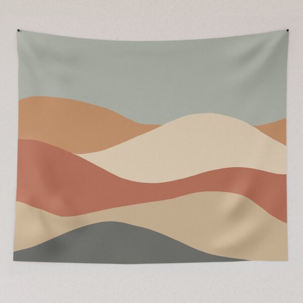 Item preview, Rolling Hills - Earth Tone Color Palette designed and sold by hellocando.