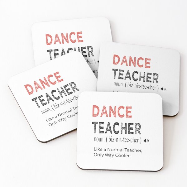 Item preview, Dance Teacher Like a Normal Teacher Only Way Cooler / Dance Teacher Defintion / Dance Gift Idea / Christmas Gift / Distressed Style designed and sold by Chamssou.