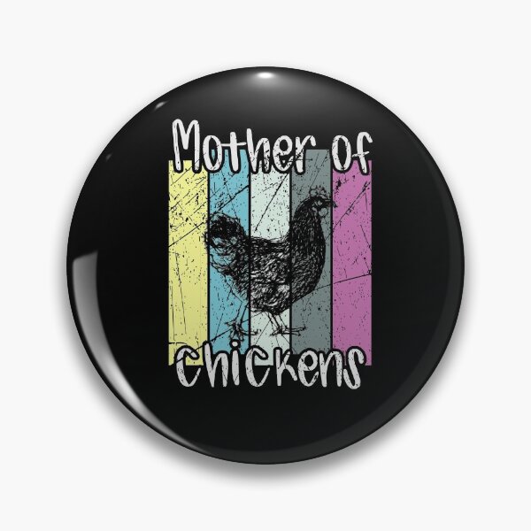 Item preview, Chickens Mama Funny Retro Style Chickens Motif designed and sold by Kalli-design.