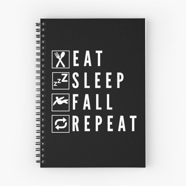 Item preview, Eat Sleep Fall Repeat  designed and sold by Jajulile.