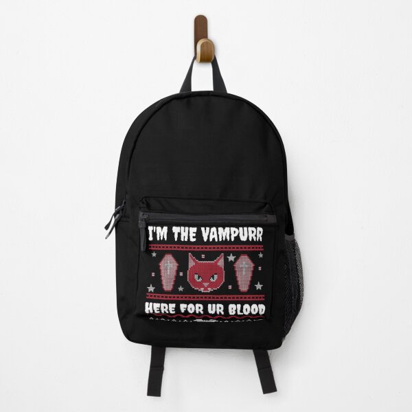 Item preview, I'm the vampurr, here for your blood Halloween cat designed and sold by ApparelFactory.