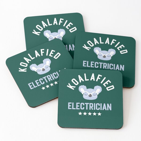 Item preview, Koalafied Electrician - Funny Gift Idea for Electricians designed and sold by betternotes.
